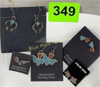 Turquoise & Sterling earrings