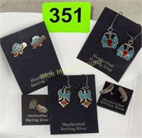 Turquoise & Sterling earrings