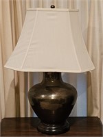 Vintage Metal Table Lamp w/ Shade, 1/2