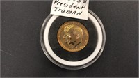 1945-1953 President Harry S Truman coin