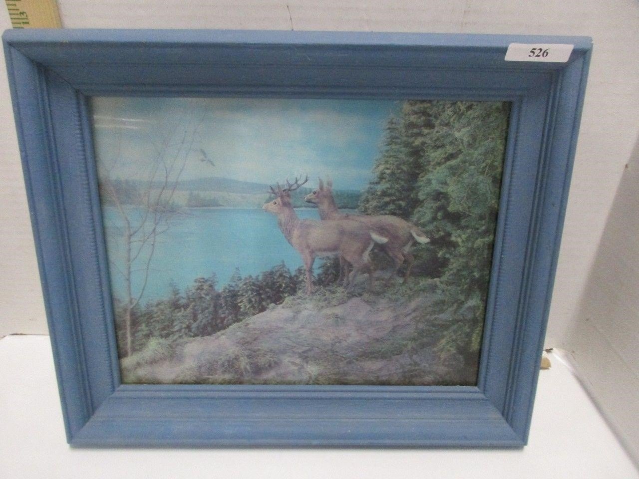 3-D deer picture