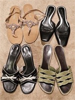 4- Pair of Ladies Sandals, Size 7.5