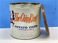 The Chip King Potato Chips Tin, Toronto