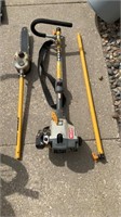 Ryobi gas pole chainsaw not tested