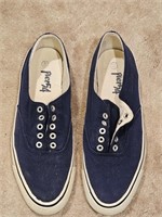 Blue Pier 54 Boat Shoes, Size 10