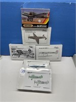 6 Model Airplane Kits