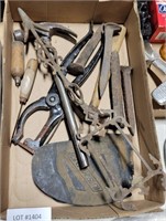 RAILROAD NAILS, WEATHERVANE PART, AND MORE