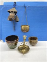 Metal Wind Chime, Planter Pots, Brass Candle