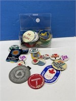 Patches And Pin Back Buttons