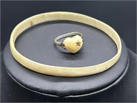 Ring and Bracelet Set, Size 4