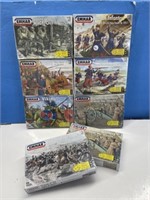 8 Plastic Military Figure Kits By Emhar