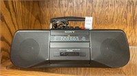 Sony radio cassette -15 inches wide