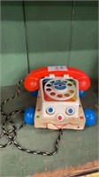 Vintage -Fisher Price - chatter telephone