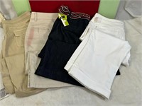 4 SIZE 12 CAPRI'S 1 LEE NEW W/TAGS