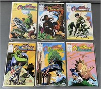 6pc Cadillacs & Dinosaurs #1-6 Marvel Comic Books