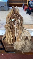 4 Macrame plant hangers. 42 inch long