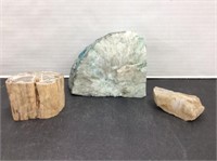 Rock / Crystal Collection - petrified wood,