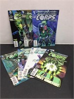 7 Green Lantern Corps. New 52 Series Comics