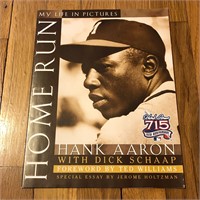 Hank Aaron Home Ron My Life in Pictures Booklet