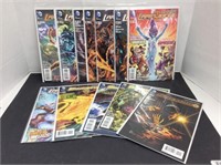 Comics - DC Comics 4 Sinestro and 8 Larfleeze