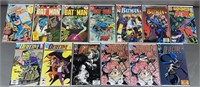 13pc Bronze-80s Batman & Detective Comic Books