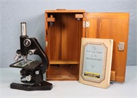 Vintage Bausch & Lomb Microscope