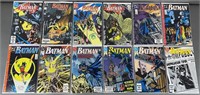 12pc Batman #436-447 DC Comic Books