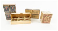 Lot Of 4 Vintage Matchstick Boxes