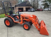 Kubota  B2620 diesel  104  one owner hours  with