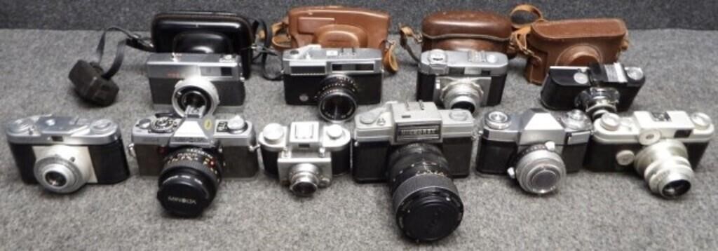 (10) 35mm Cameras - Photography