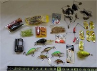 Fishing Tackle, Lures, Hooks, Zebco Scales & More