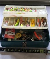 Victor Tackle Box & Contents