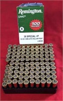 Remington .38 Special 125gr. semi-Jets Hollow