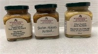 3 assorted mustards