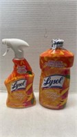 Lysol spray with refill