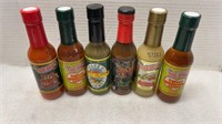 6 assorted hot sauces, check BB date