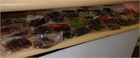 30+ Bags of Cut Tail & Swivel Tail Worm Assortment