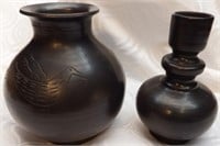 Unsigned & Signed Pottery Vases / Pots