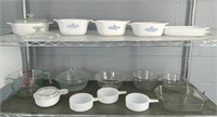 Lot Of Pyrex Cookware - Cornflower And More