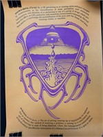 PSYCHEDELIC SOLUTION POSTER BY RICK GRIFFIN -