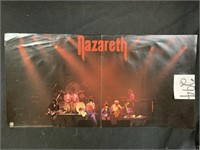 1981 NAZARETH ALBUM POSTER - 11.5 X 23 "