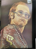 1974 ELTON JOHN POSTER PRINTED IN SCOTLAND -