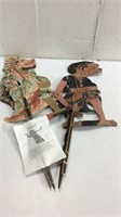 Indonesian Shadow Puppets M10C