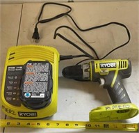 Ryobi drill charger battery, 18v