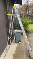 Werner 8 foot aluminum ladder