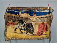 Vintage Velvet Matador Tapestry