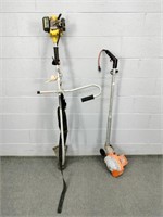 2x The Bid Gas Powered Edger And Weed Eater