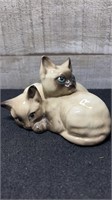 Beswick Siamese Kittens Figurine 4.5"