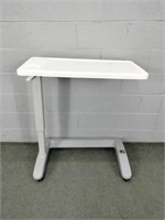 Adjustable Height Rolling Plastic Work Table