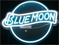 Blue Moon LED Neon Light / Sign